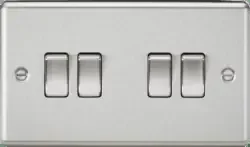 Rounded Edge 4G 2 Way Switch