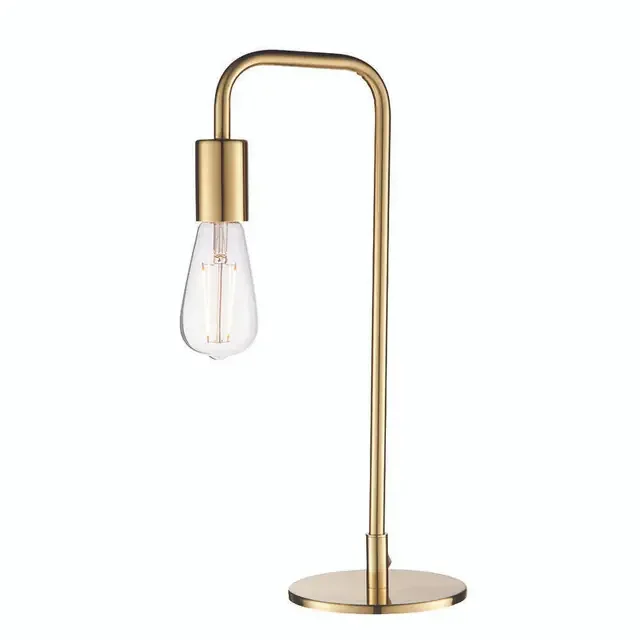 Rubens Brushed Brass Table Lamp