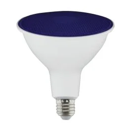 SATCO S29482 11.5PAR38/LED/90’/BLUE;11.5 Watt PAR38 LED; Blue; 90 degree Beam Angle; Medium base; 120 Volt