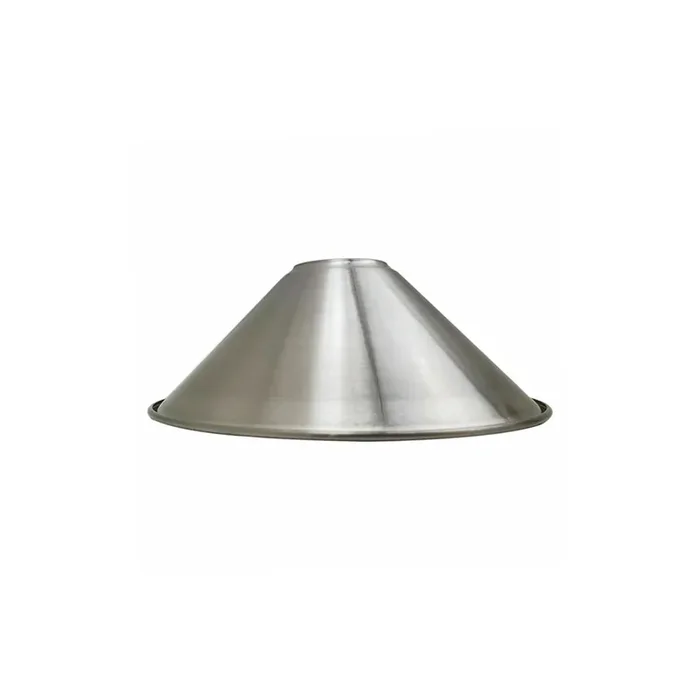 Satin Nickel Cone Light Shade