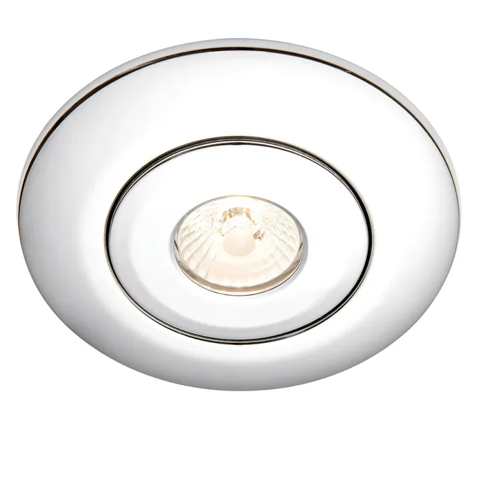 Saxby Lighting 70418 Converse Bezel Recessed Downlight Chrome Finish