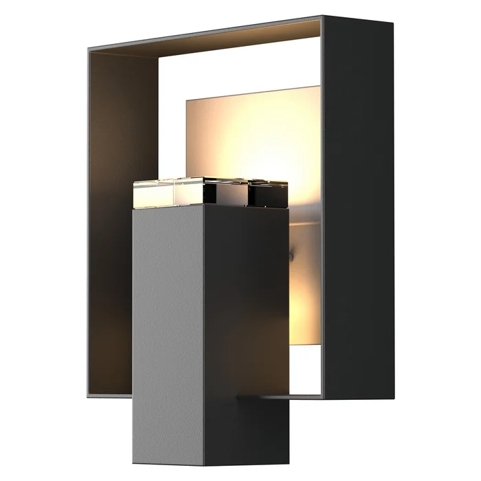 Shadow Box One Light Outdoor Wall Sconce in Coastal Black (39|302603-SKT-80-78-ZM0546)