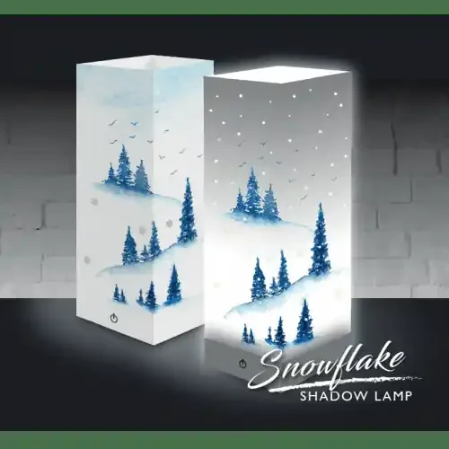 SHADOW LAMP – SNOWFLAKES
