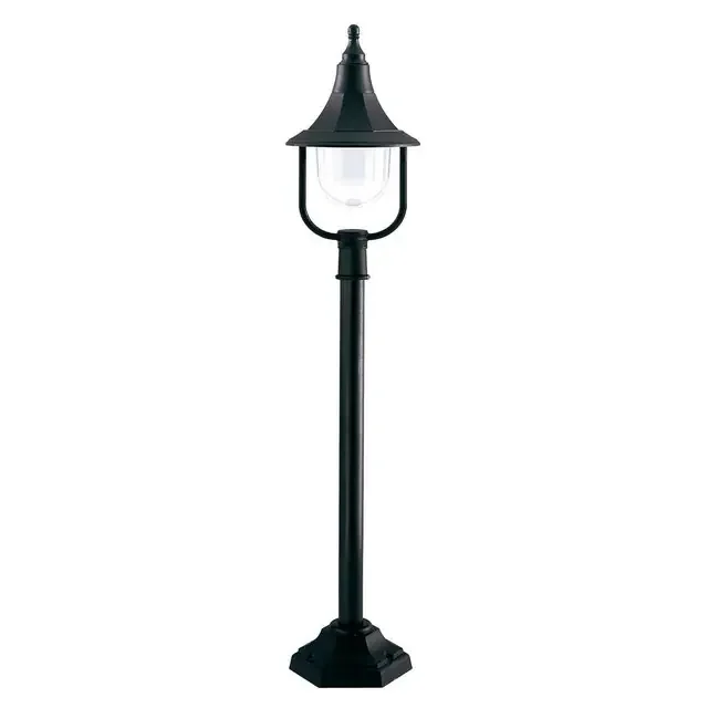 Shannon Pillar Black IP44 Bollard