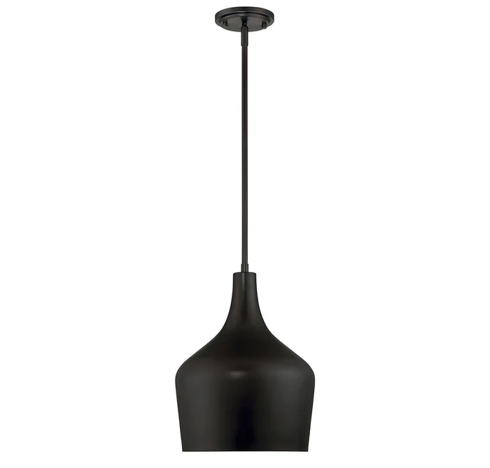 Shoppers Lighting SH70020ORB Sophie One Light Pendant, Oil Rubbed Bronze