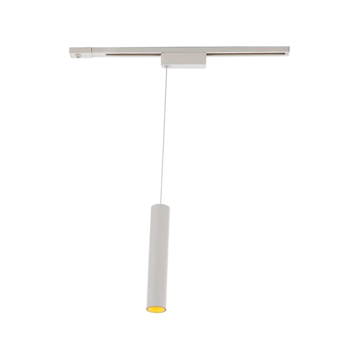 Silo Pendants LED Track Pendant in White/White (34|H-PD2015-940-WT/WT)