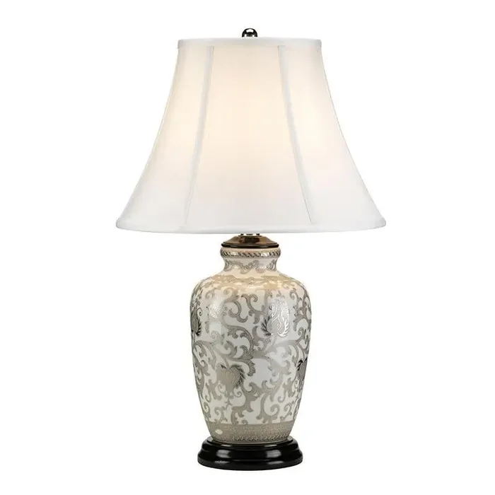 Silver Thistle Single Light Table Lamp