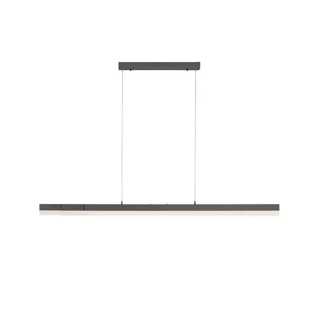 Sina 3 Light Anthracite Extendable Bar Pendant