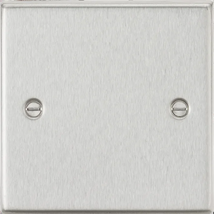 Squared Edge 1G Blanking plate