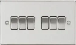 Squared Edge 6G 2 Way Switch