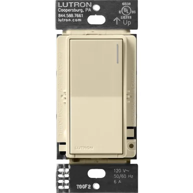 ST-6ANS-SD Lutron Sunnata Switch, For 6A Lighting Or 3A 1/10HP Motor, Single