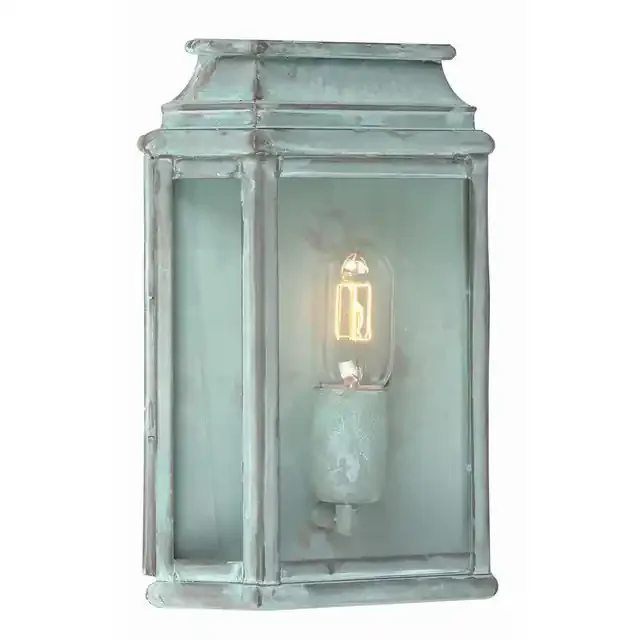 St Martins Verdigris IP44 Wall Light