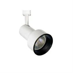 Step Cylinder Track Light – Line Voltage – PAR20 – 50W Max. – White/Black