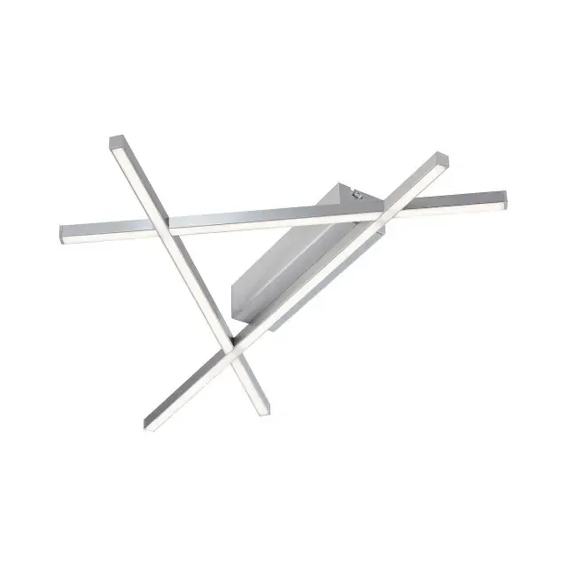 STICK 2 35.5cm Satin Steel LED Ceiling Light