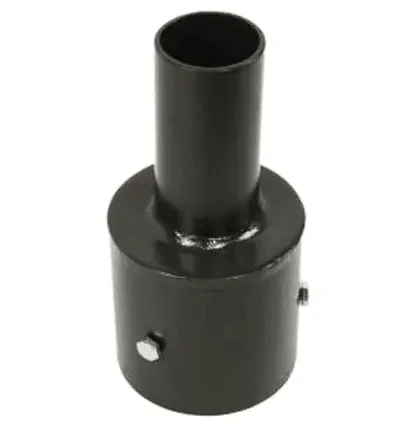 Tenon adaptor for 3 inch round poles