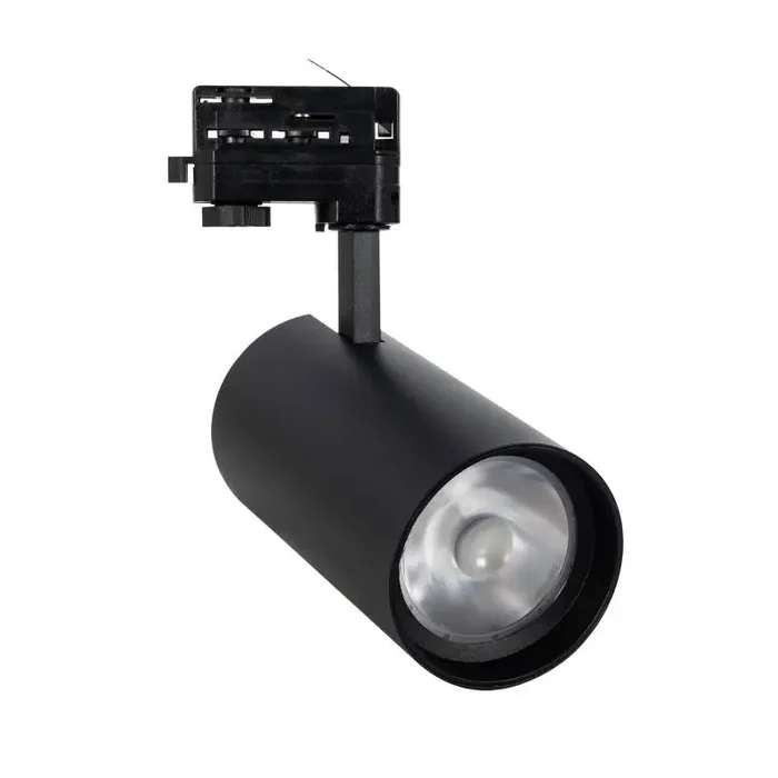 Three Circuit 40W Colour Selectable CCT LED Track Light New d‘Angelo CRI90 Beam 24º LIFUD – Black – Online Lighting