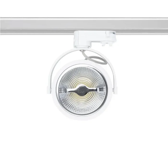Three Circuit Cree 15W Daylight Dimmable LED Track Light – White – Online Lighting