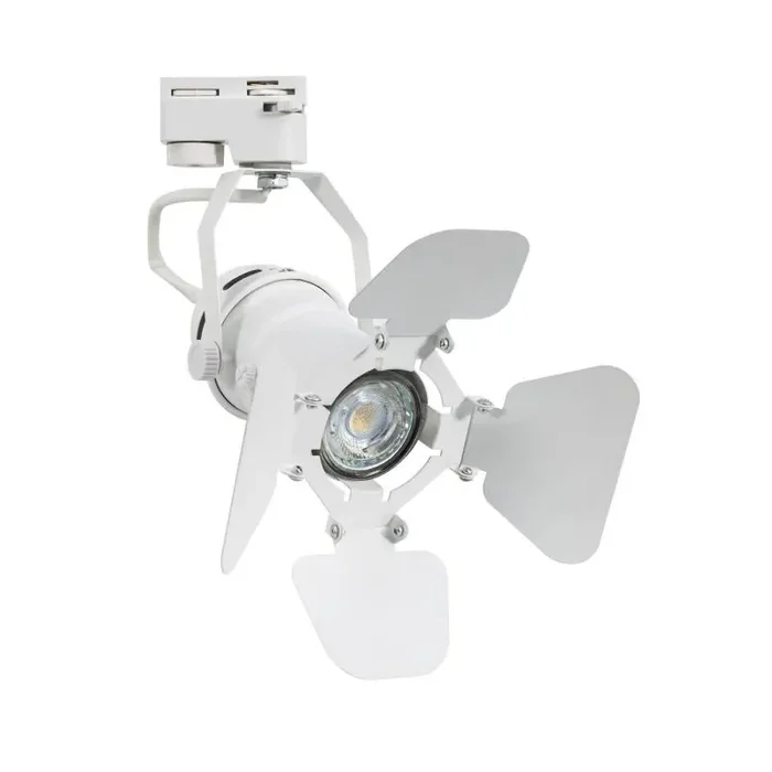 Three Circuit Track Light GU10 Lampholder Kuranga – White – Online Lighting