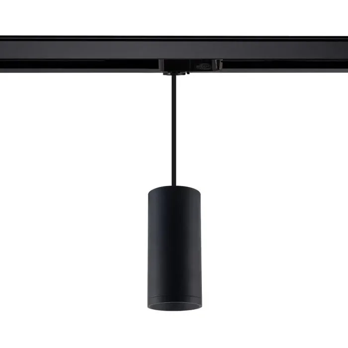 Three Circuit Track Pendant Light GU10 Lampholder Quartz- Black – Online Lighting