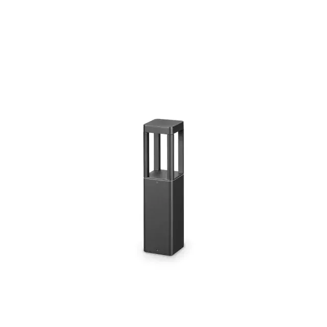 Tifone PT Anthracite with Clear Glass Diffuser 35cm IP65 LED Bollard