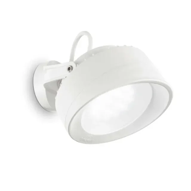 Tommy AP White Resin with Adjustable Diffuser 4000K IP66 Wall Spotlight