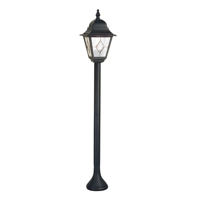 Traditional outdoor medium post – 1m height – Black (0178NORNR4)