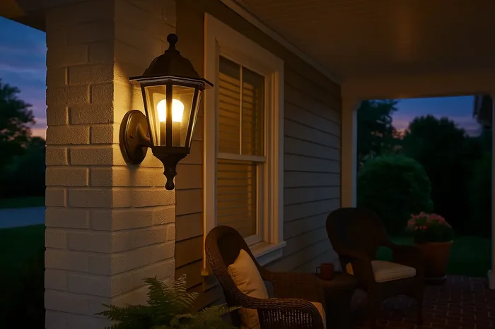 Traditional Outdoor Wall Light Garden Lantern – IP44 Exterior Lighting