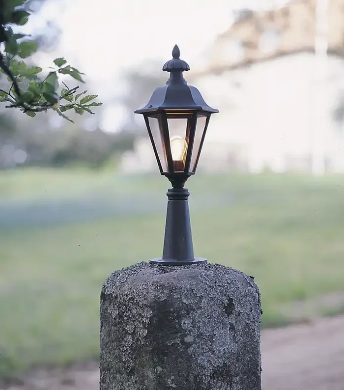 Traditional Style Post Top Lantern Height 410mm