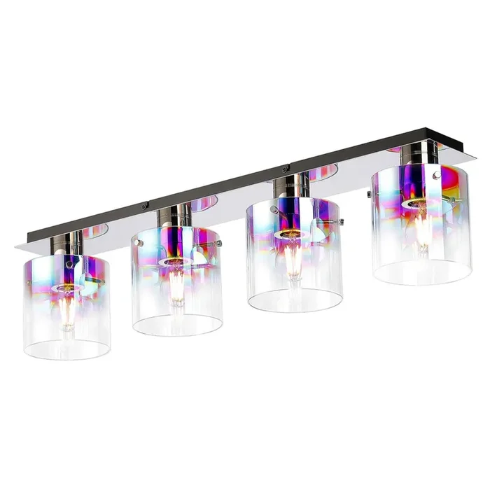 Travis Chrome 4 Light Flush