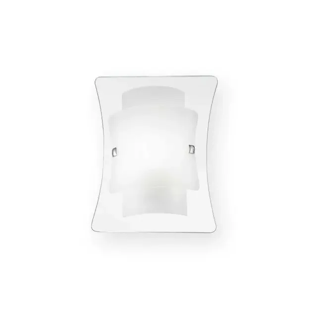 Triplo AP1 White with Triple Glass Diffuser Wall Light