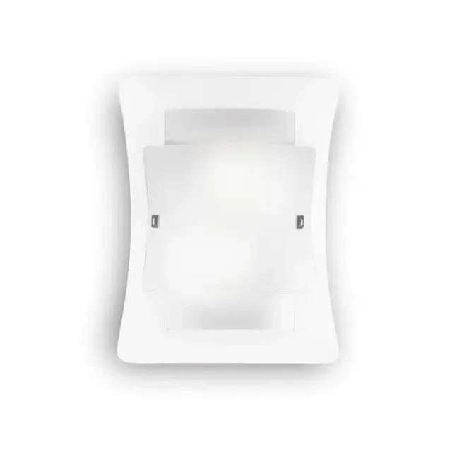 Triplo AP2 2 Light White with Triple Glass Diffuser Wall Light