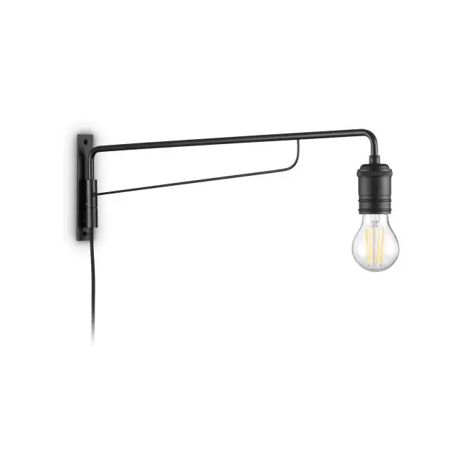 Triumph AP1 Black Adjustable Wall Light