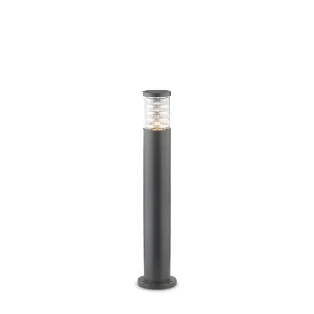 Tronco PT1 Black with Glass Diffuser 80cm IP44 Bollard