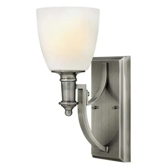 Truman Antique Nickel Wall Light