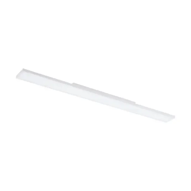 Turcona-Z White with Remote Control Colour Changing 120x10cm LED Flush Ceiling Light