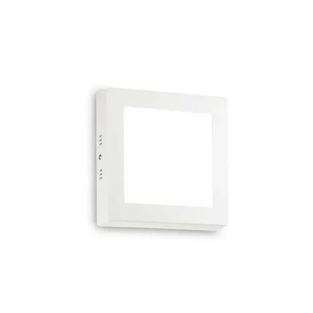 Universal PL White Square with Acrylic Diffuser 17cm Ceiling or Wall Light