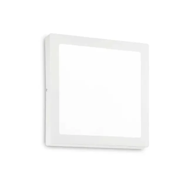 Universal PL White Square with Acrylic Diffuser 30cm Ceiling or Wall Light
