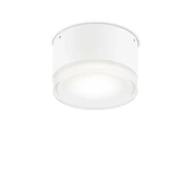 Urano PL1 White with Acrylic Diffuser 12cm IP44 Wall Light