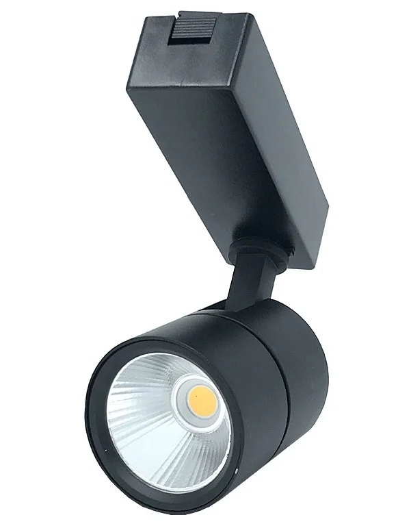 USA Light 05814 – LED Track Light – Swivel Flat Back – 12W – 4000K – Black