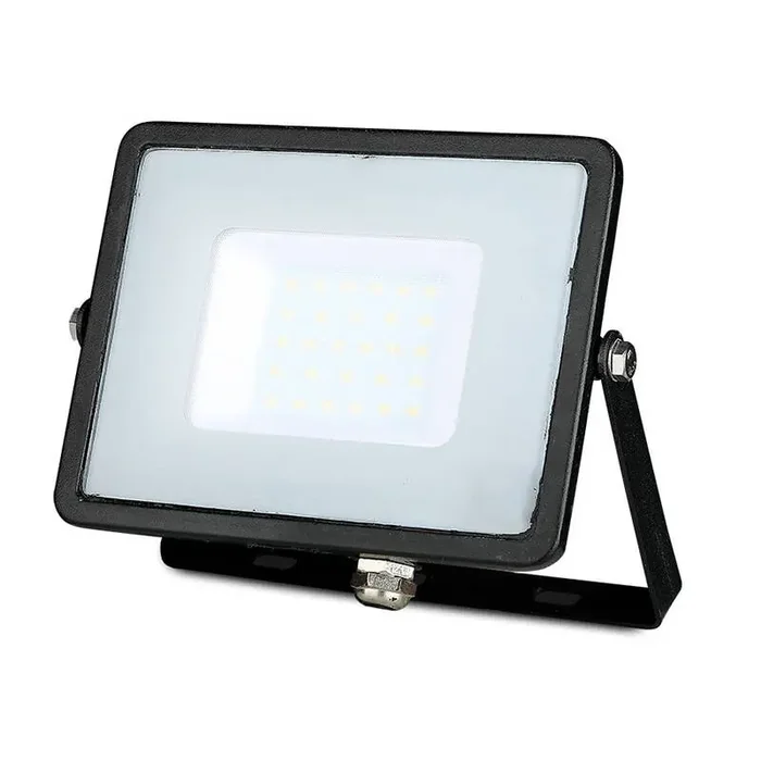 V-Tac 30W Daylight Samsung Chip LED Floodlight – Black – Online Lighting
