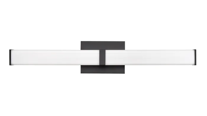 Vanity Light, Tron Collection, Matte Black