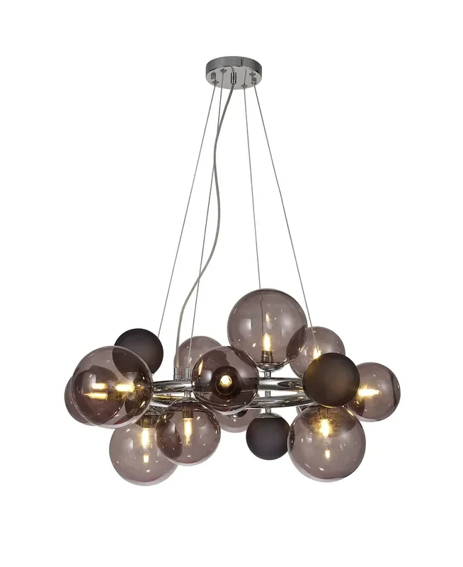 Venus Chrome Circular Pendant