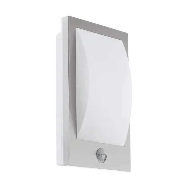 Verres Stainless Steel with Opal and Sensor IP44 Wall Light