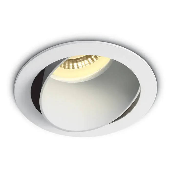 Versa Recessed Adjustable Downlight – White – Online Lighting