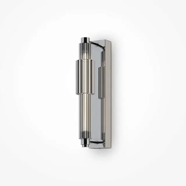 Verticale Chrome Wall Light