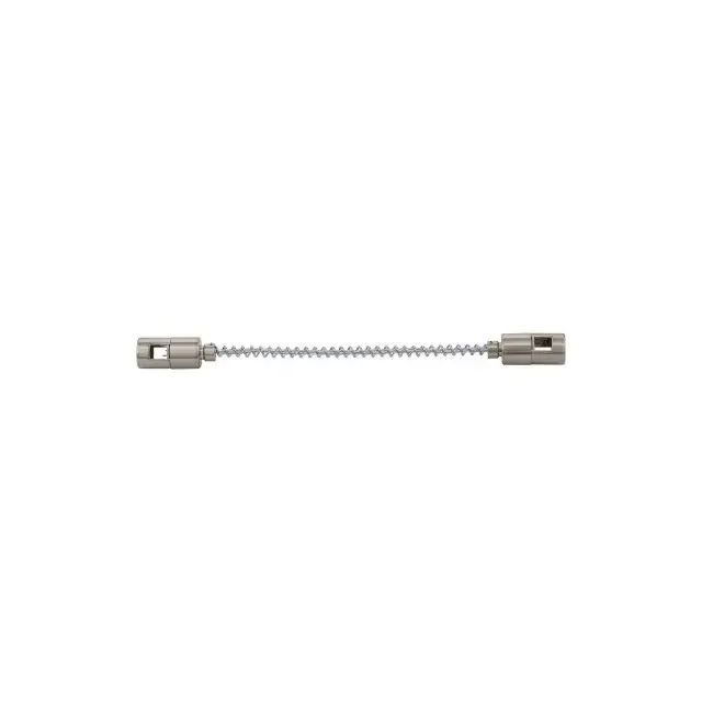Vilanova Satin Nickel Track Connection Accessory