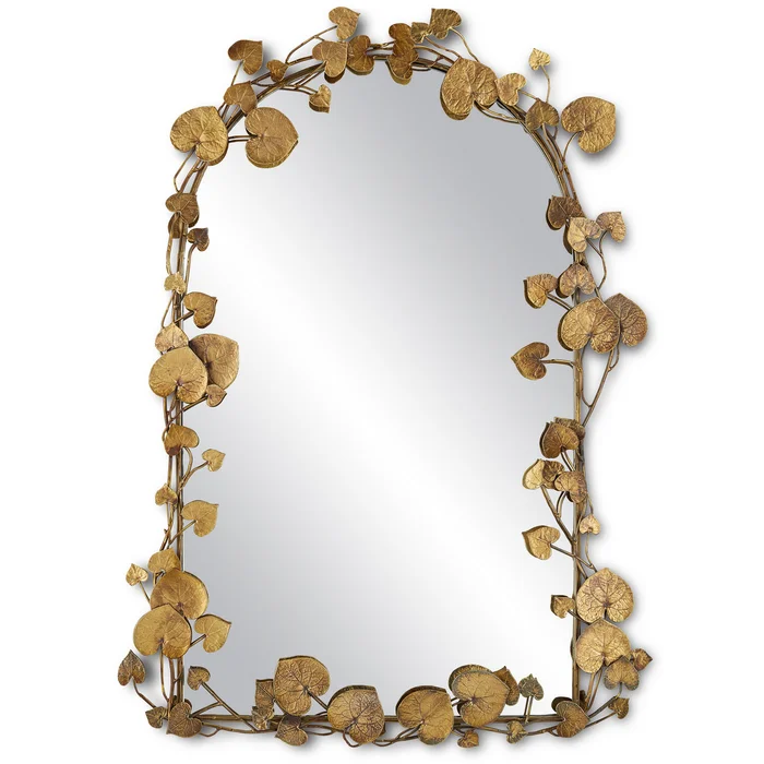 Vinna Collection Mirror in Antique Brass/Mirror (142|1000-0115)