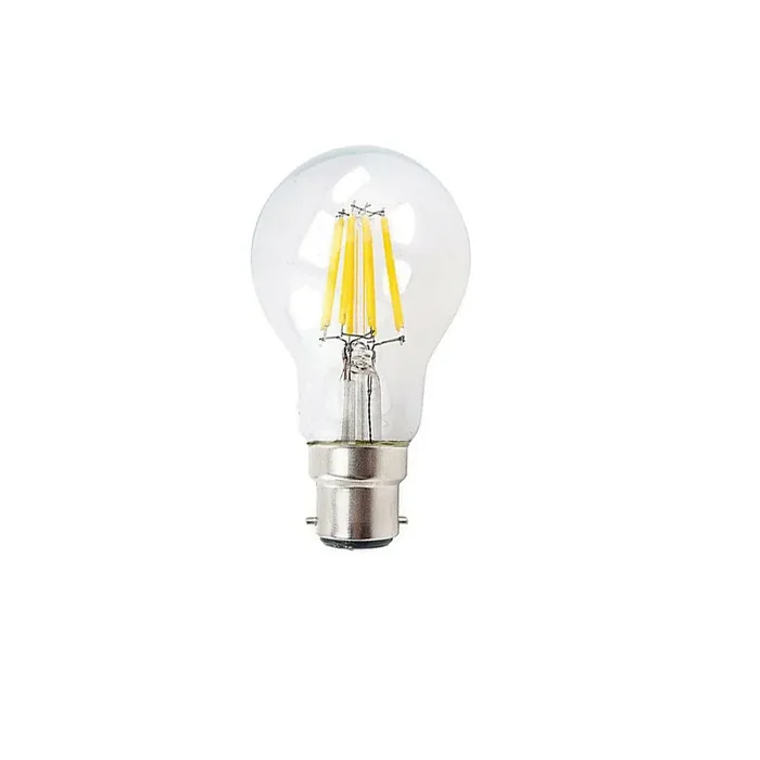 Vintage Industrial LED A60 B22 6W Retro Lamp Bulb – Energy Saving