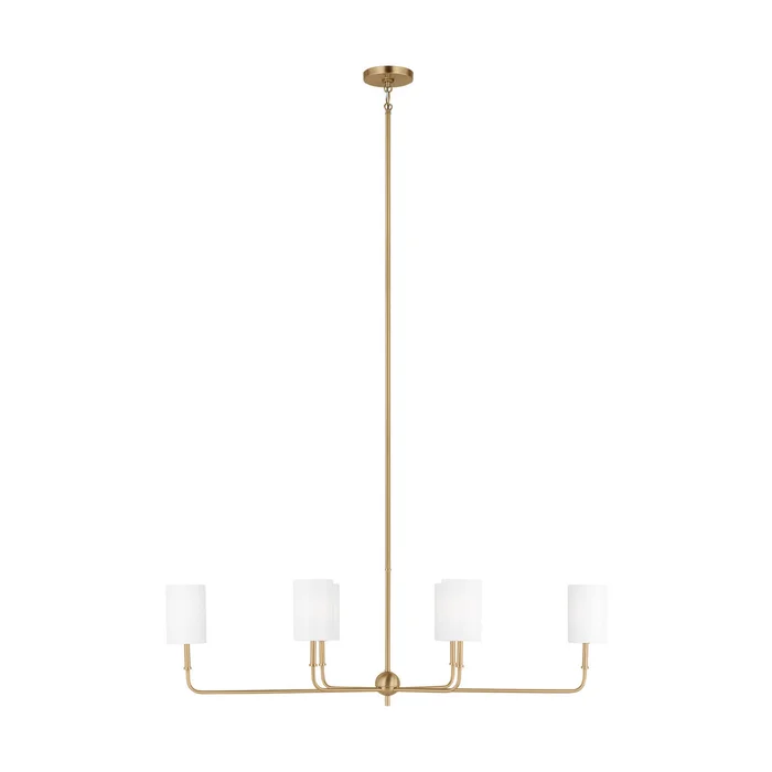 Visual Comfort Studio 3609306EN-848 Foxdale LED Chandelier, Satin Brass