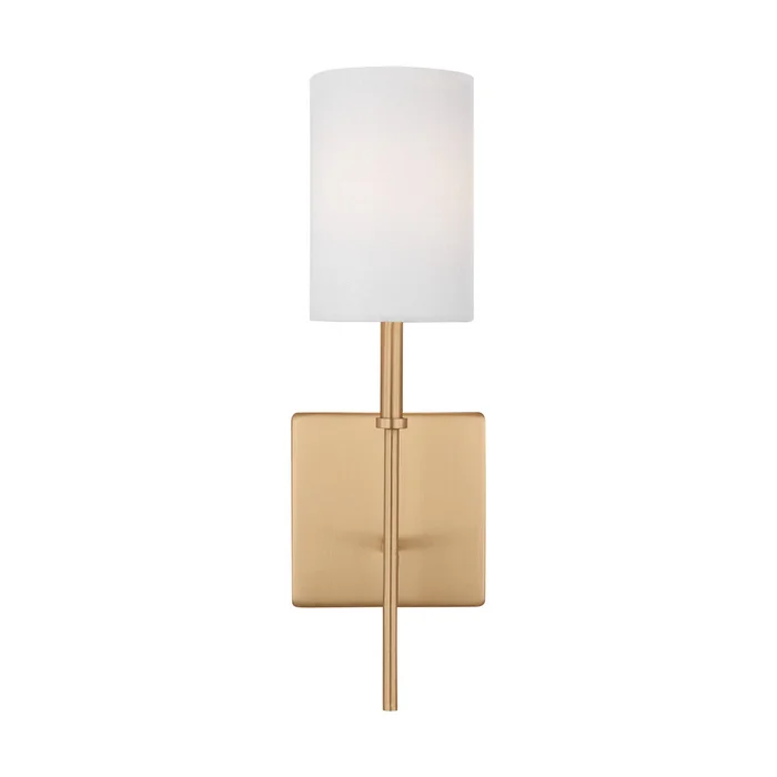 Visual Comfort Studio 4109301EN-848 Foxdale LED Bath Wall Sconce, Satin Brass